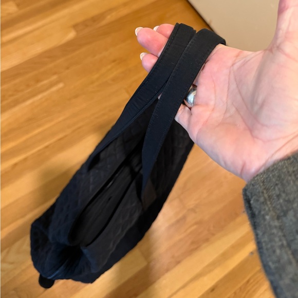 Vera Bradley Black Quilted Weekender Tote - Picture 7 of 12